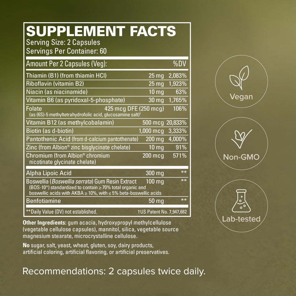 Terry Naturally Healthy Feet & Nerves Nerve Support Capsules

