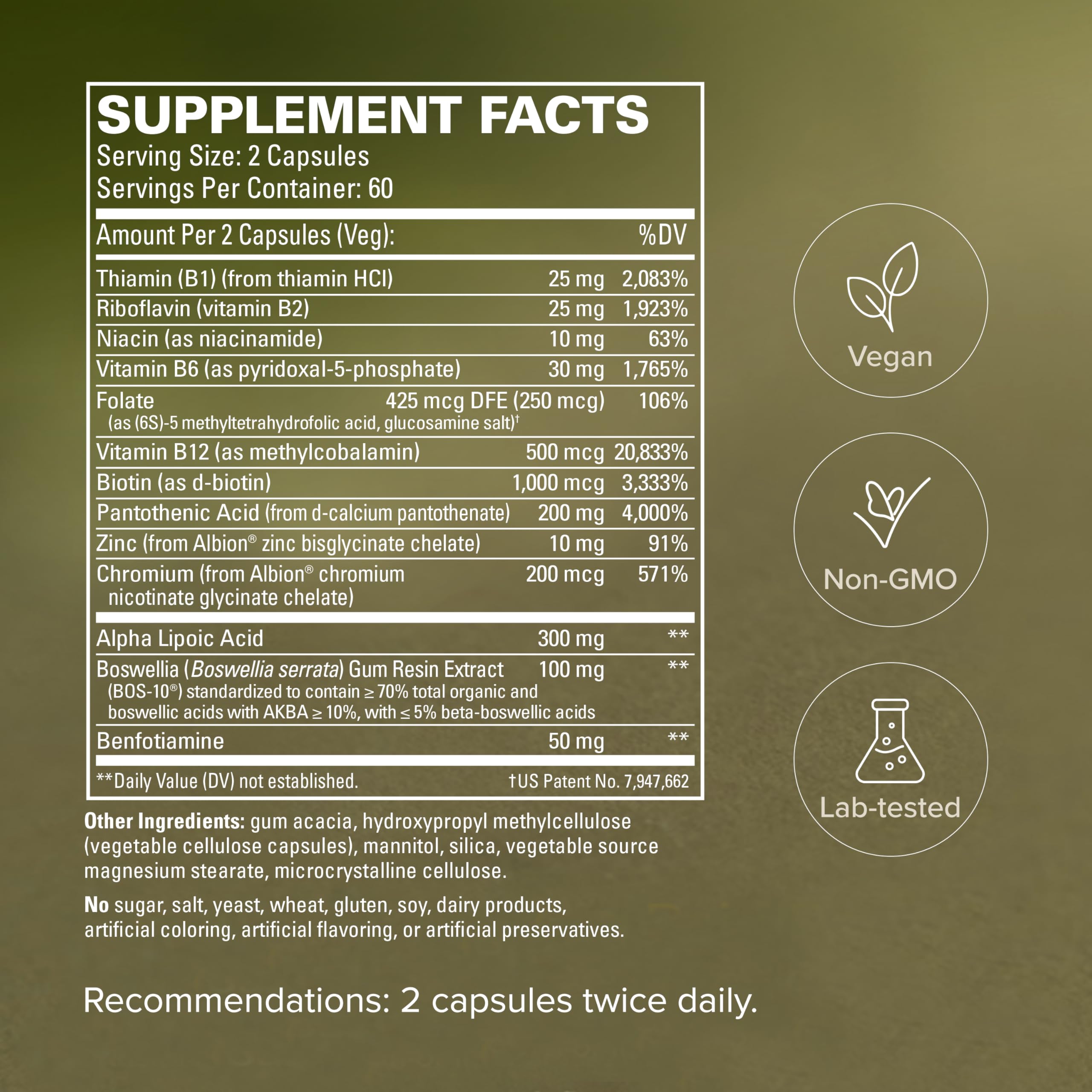 Terry Naturally Healthy Feet & Nerves Nerve Support Capsules

