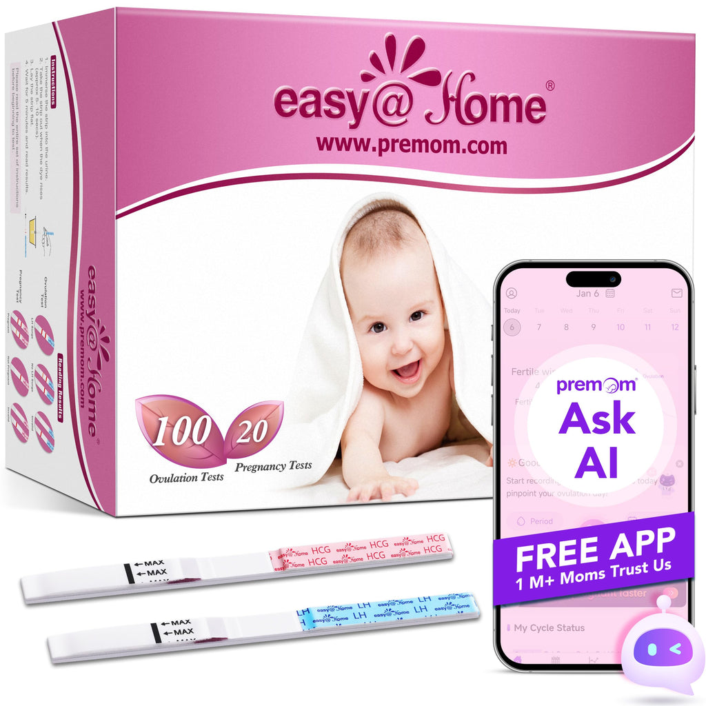 Easy@Home Ovulation & Pregnancy Test Strips Kit