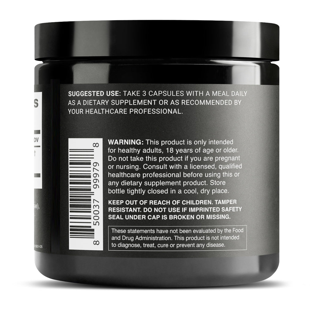 Toniiq Berberine HCl Supplement | GMP-Certified Quality


