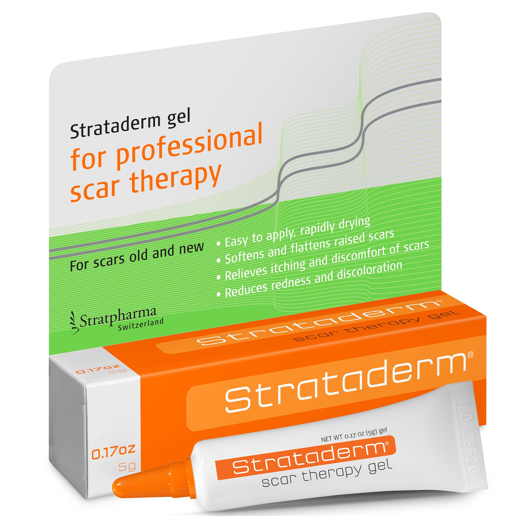 Strataderm Professional Scar Therapy Gel - Reduces Redness

