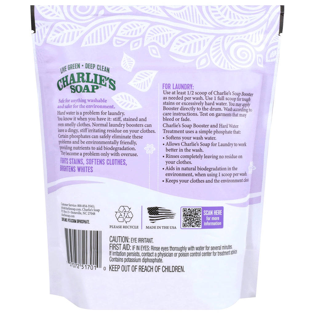 Charlie's Soap Booster - Hard Water Treatment for Laundry

