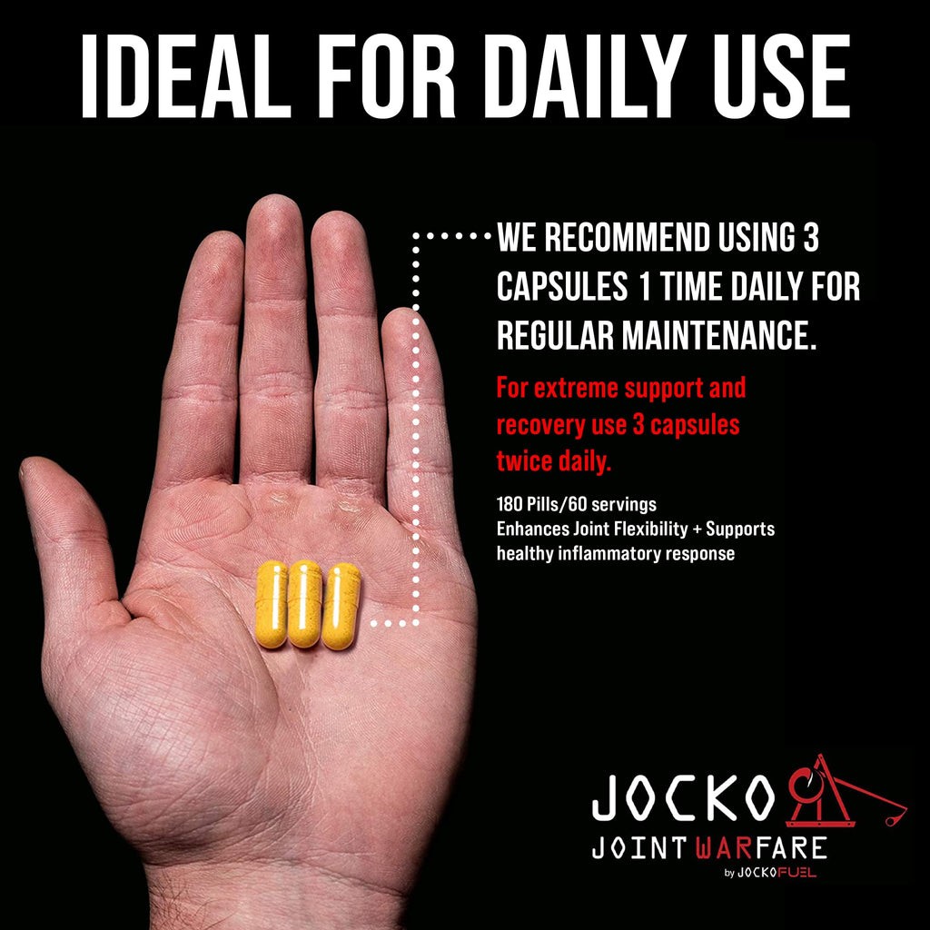Joint Support Supplement by Jocko Fuel Glucosamine MSM


