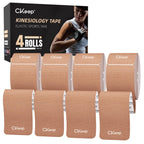 CKee p Kinesiology Tape - Latex Free Cotton Strips

