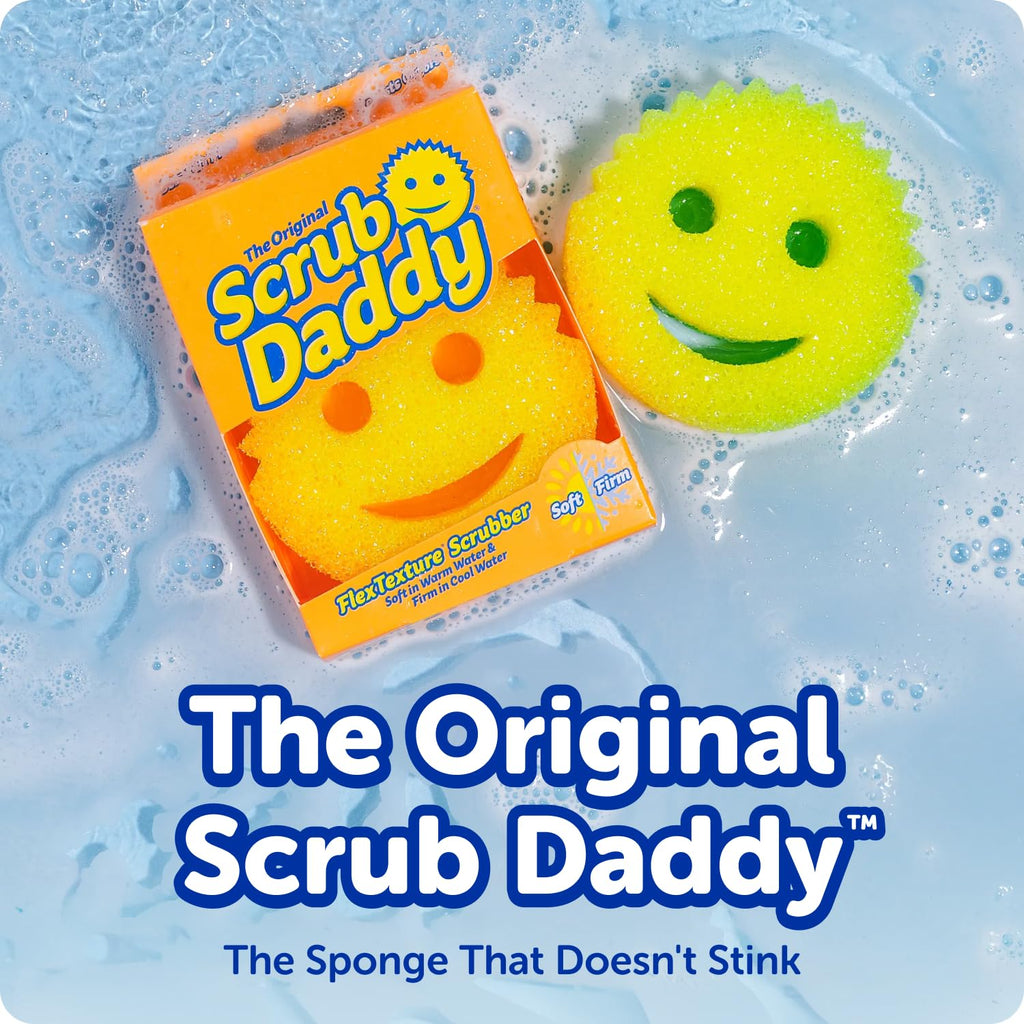 Scrub Daddy Sponges - Scratch-Free BPA-Free Foam

