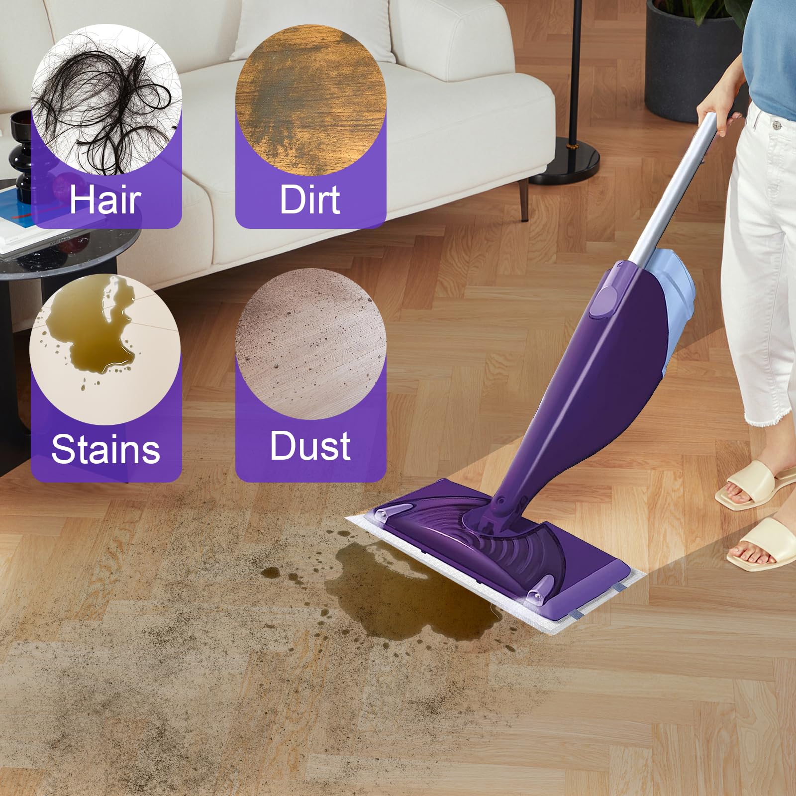 Disposable Mop Pad Refills for Wet Jet Mop | Multi-Surface

