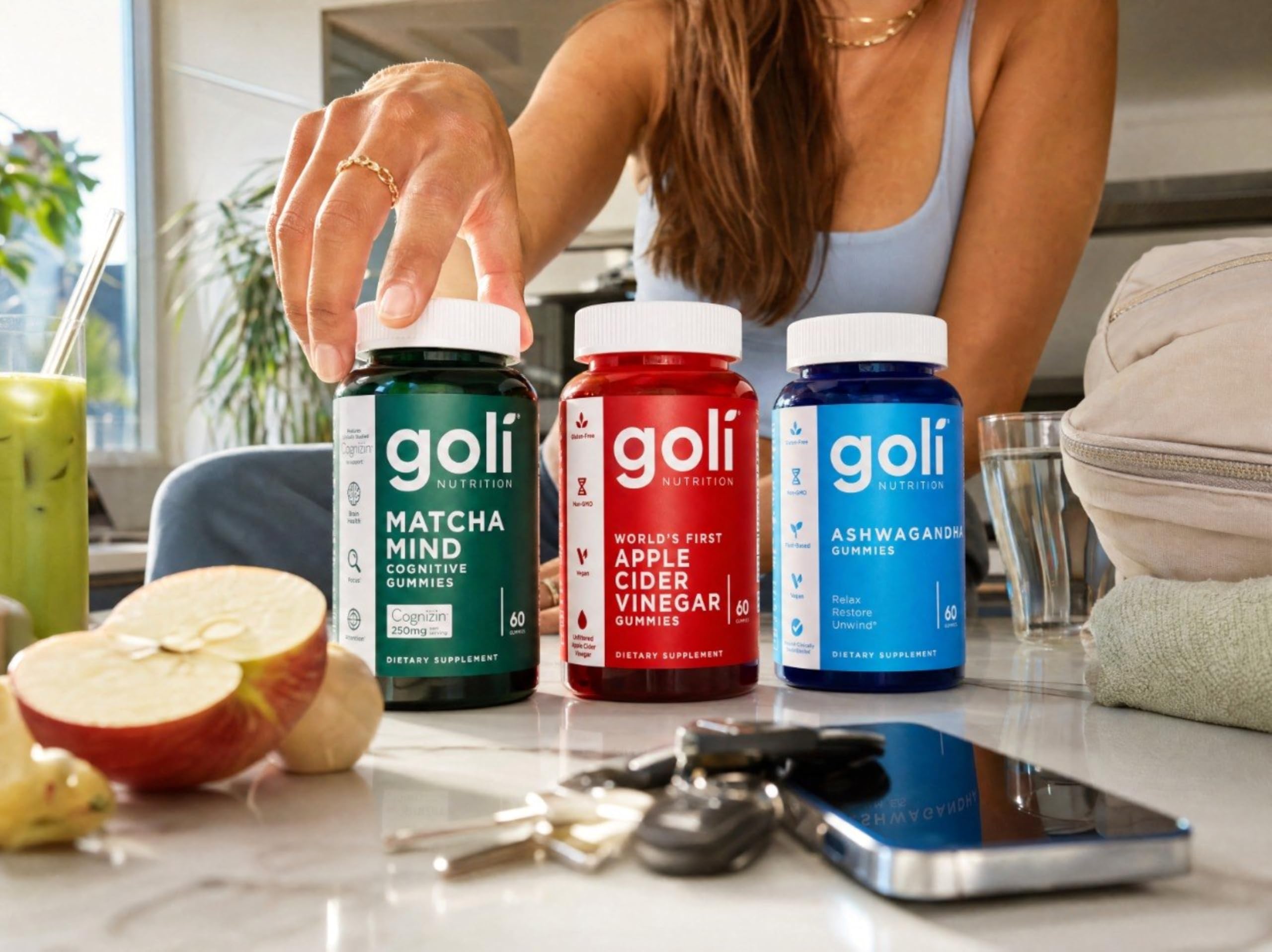 Goli Favorites Trio Ashwagandha Apple Cider Vinegar

