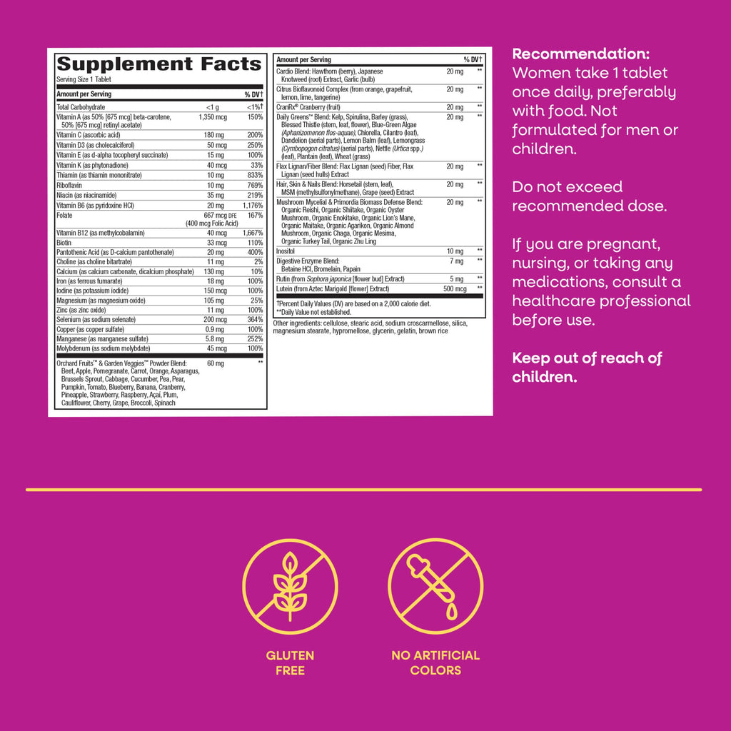 Nature's Way Alive Ultra Women's Multivitamin High Potency

