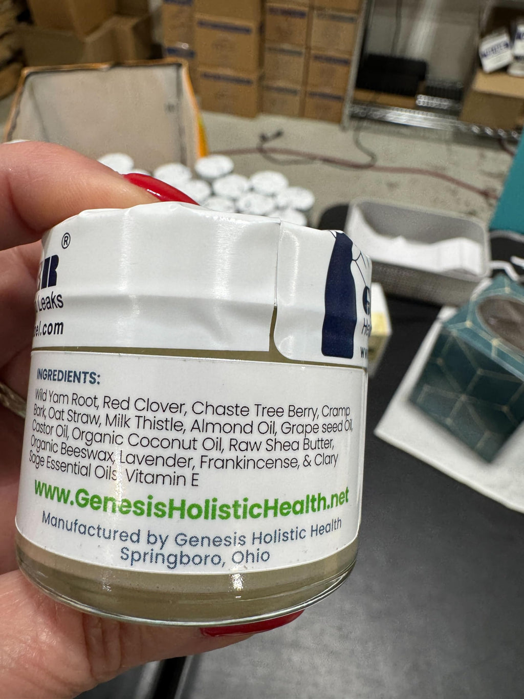 Genesis Wild Yam Root Cream for Women | Organic Plant-Based Care

