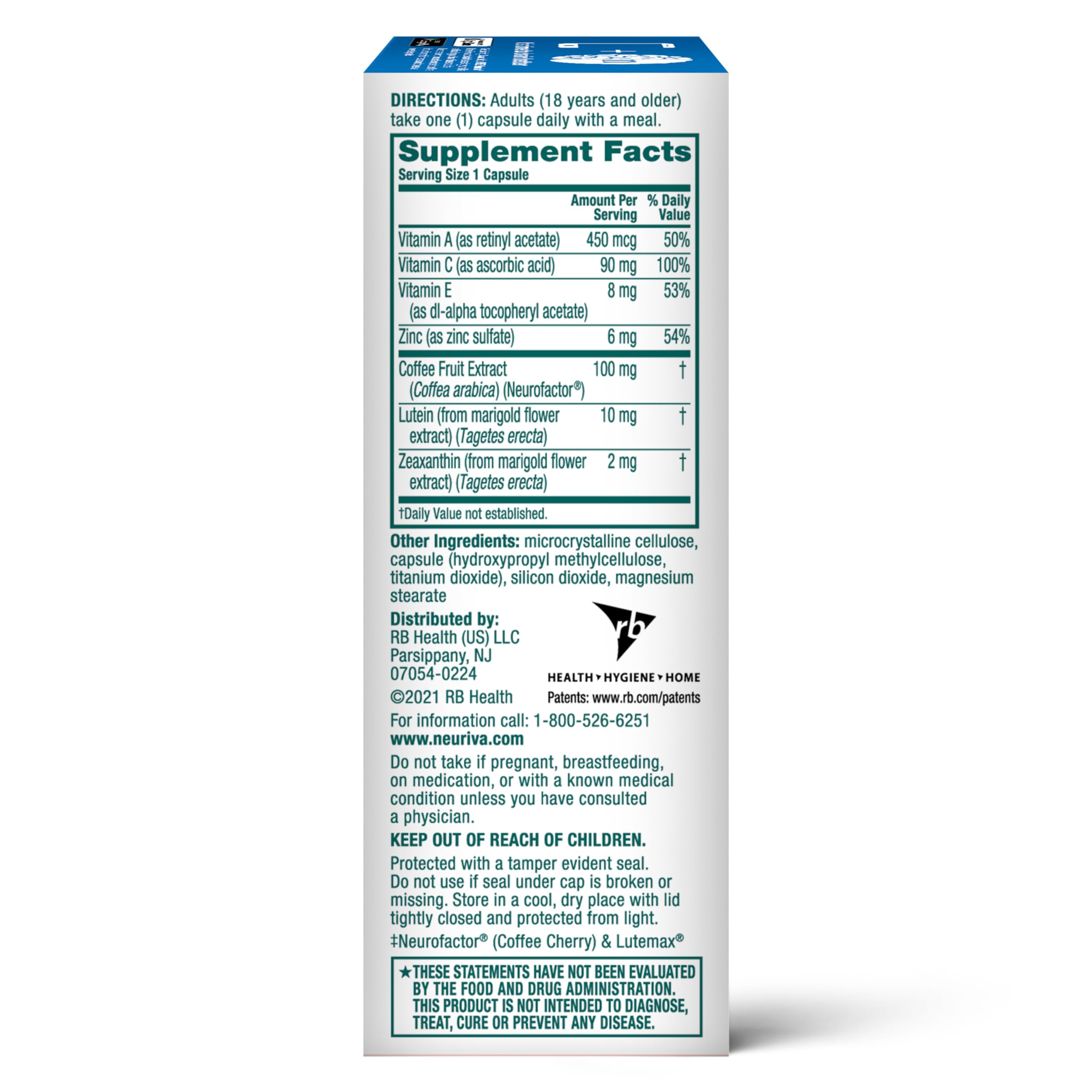 Neuriva Brain + Eye Supplements | Memory & Focus

