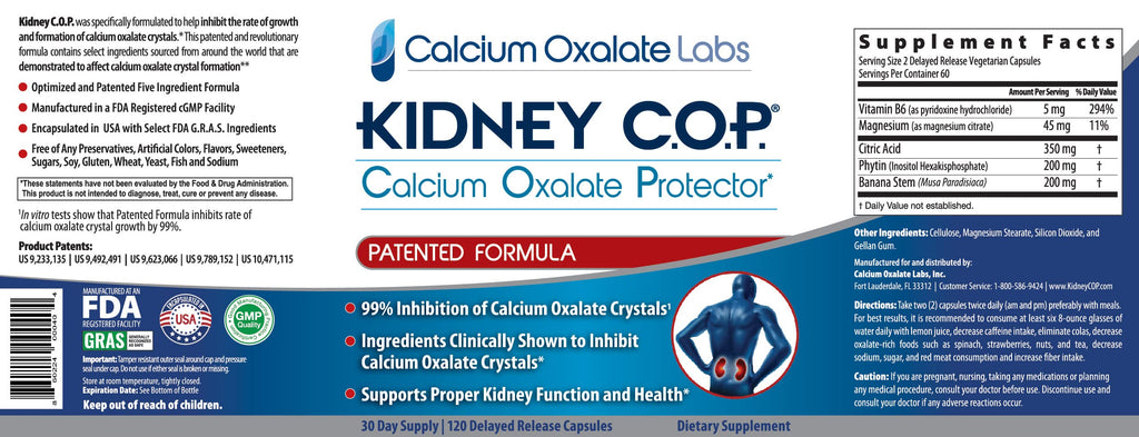 KIDNEY C.O.P. Calcium Oxalate Protector Capsules


