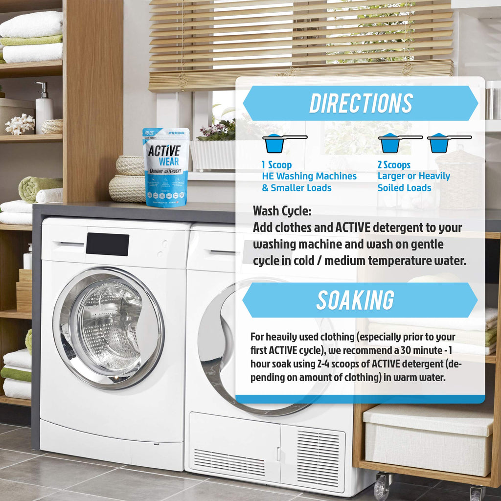 ACTIVE Active Wear Detergent with Plant-Based Enzymes

