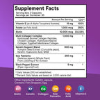 NEW AGE Biotin Hair Growth Vitamins for Hair, Skin & Nails

