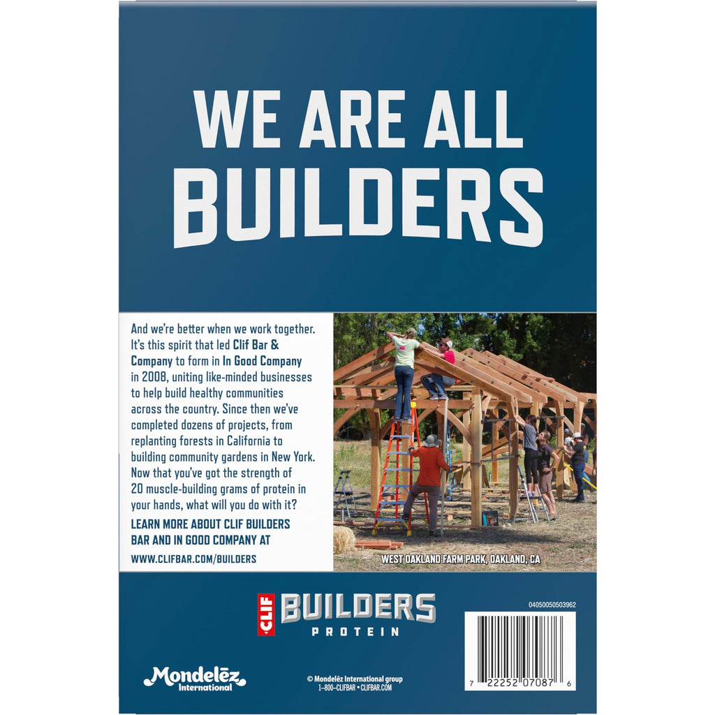 CLIF BUILDERS Plant-Based Protein Bars | Gluten Free

