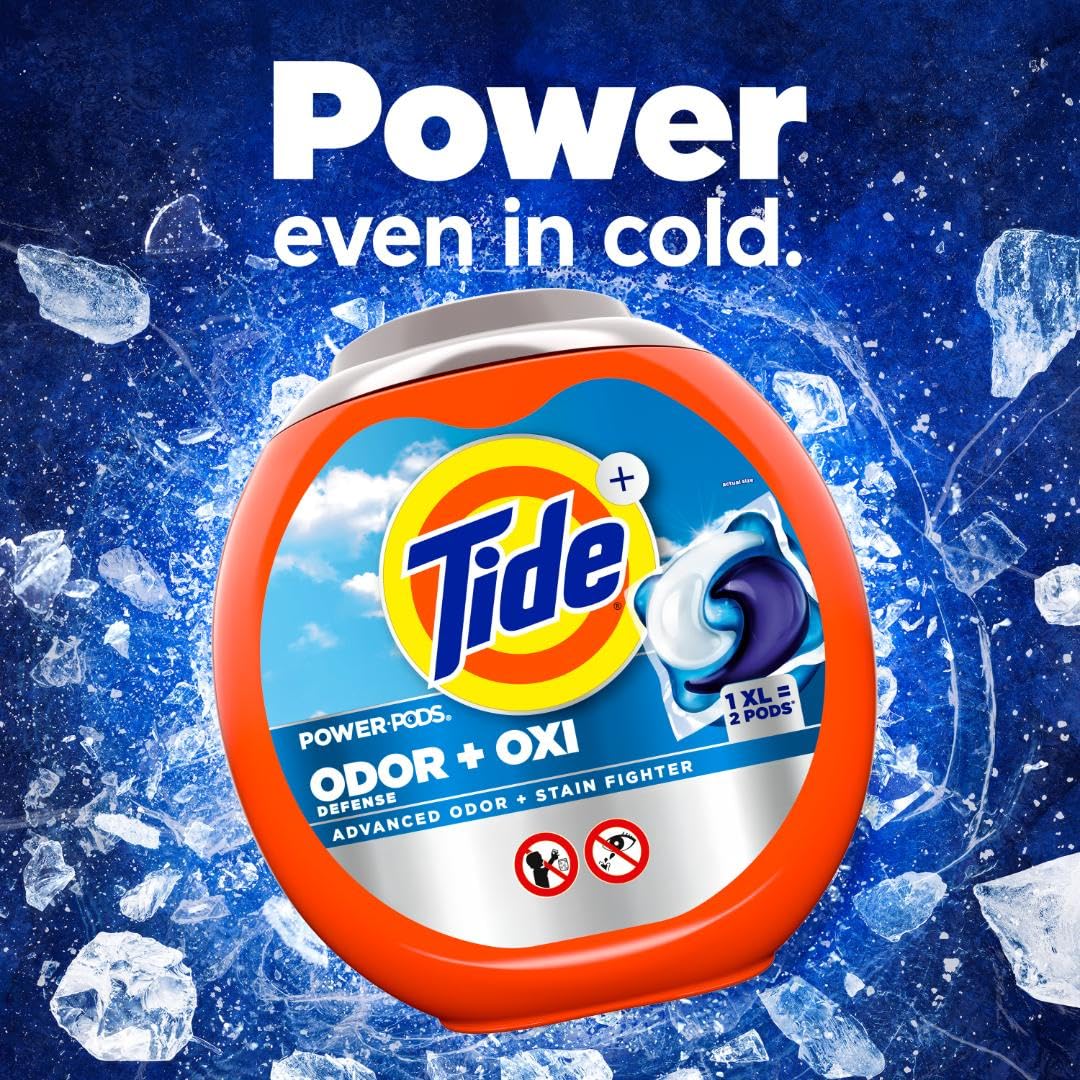 Tide Odor Defense + Oxi Pacs | Deep Clean

