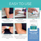 Silicone Sheets for Postoperative Skin Care


