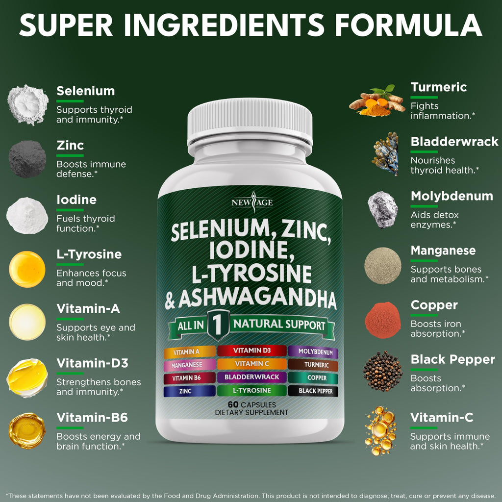 New Age Selenium Complex Dietary Supplement

