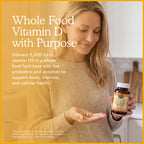 Vitamin D3 Garden of Life 5000 IU Raw Whole Food Supplement

