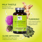 New Nordic Active Liver Gummies | Milk Thistle and Turmeric

