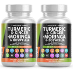 Clean Nutra All-in-One Turmeric Moringa Supplement
