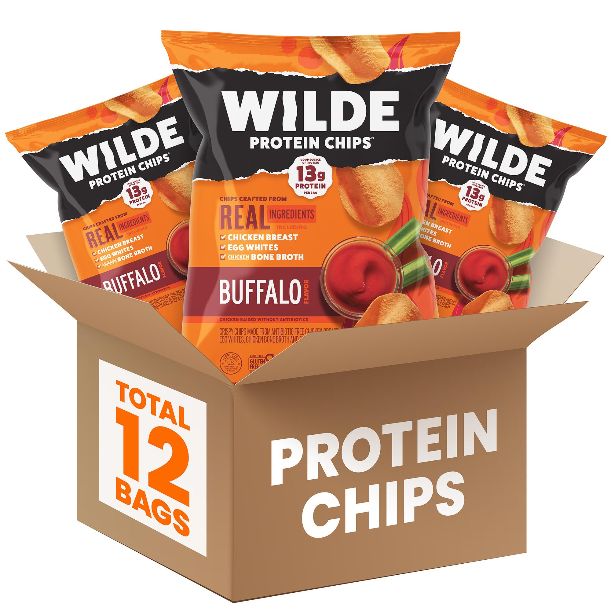 WILDE High Protein Chips – Keto Gluten Free Low Carb

