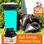 Delxo Trash Bags Leak-Proof Star Seal | Perforated Dispense

