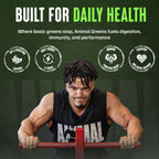 Animal Daily Greens Capsules - Digestive Health & Immunity

