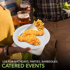 White Disposable Paper Plates | Stock Your Home

