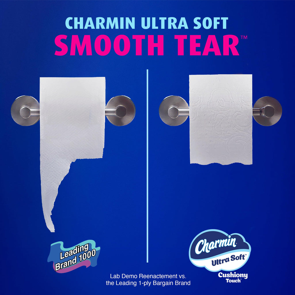 Charmin Ultra Soft Cushiony Touch Toilet Paper

