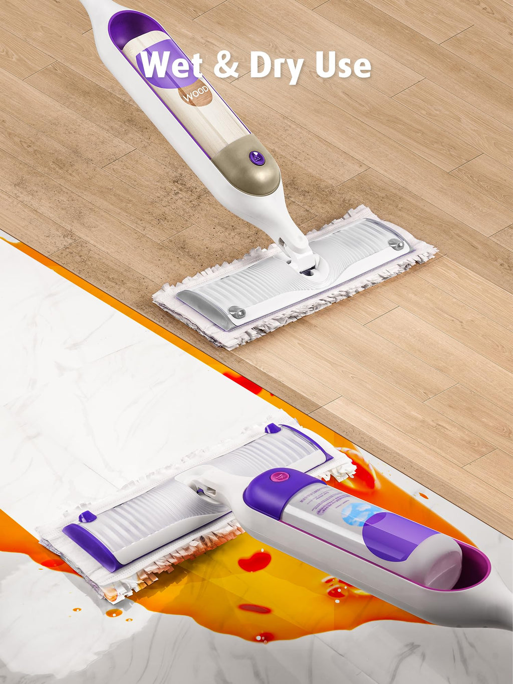 Air U+ Power Mop Pads for Swiffer Power Mop – Unscented

