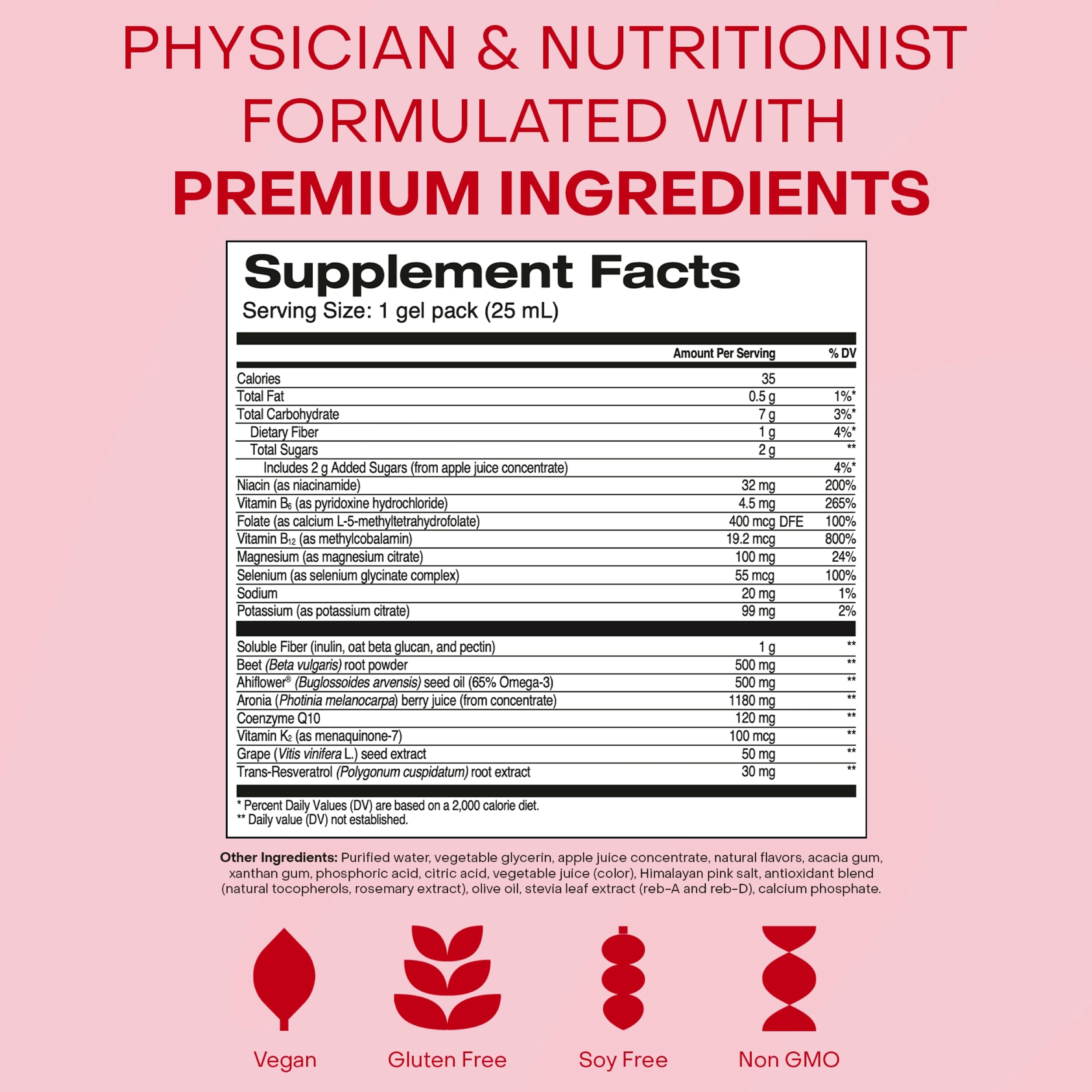 HealthyCell Heart & Vascular Health Liquid Supplement


