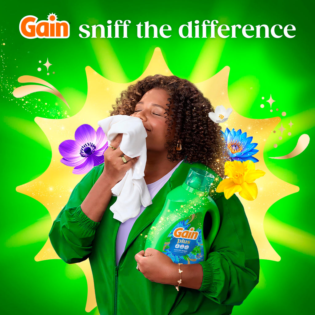 Gain Plus Liquid Detergent with Oxi | All-Day Fresh

