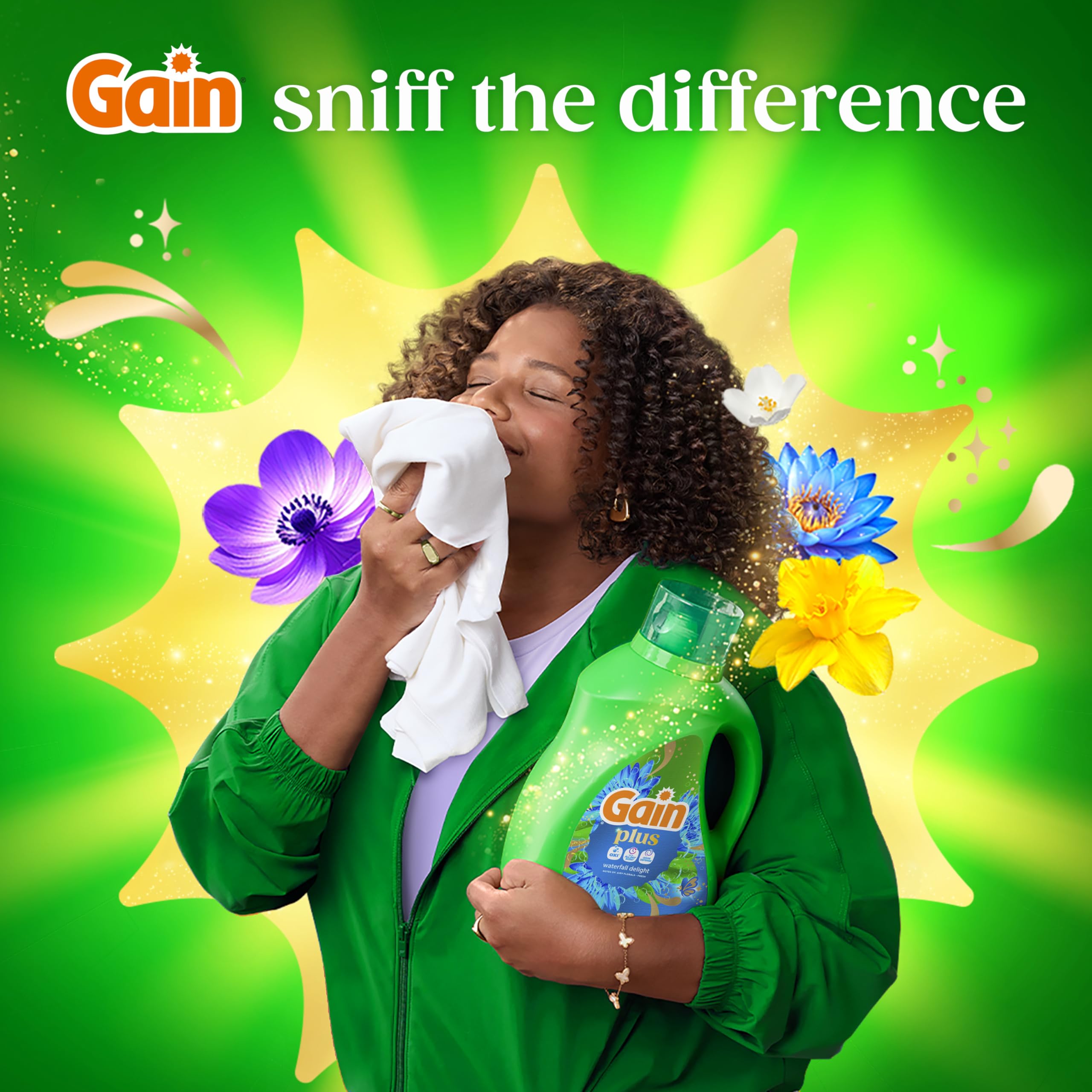 Gain Plus Liquid Detergent with Oxi | All-Day Fresh


