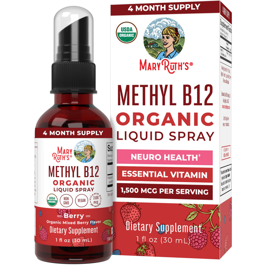 MaryRuth's Organic Methyl B12 Spray 1,500 mcg

