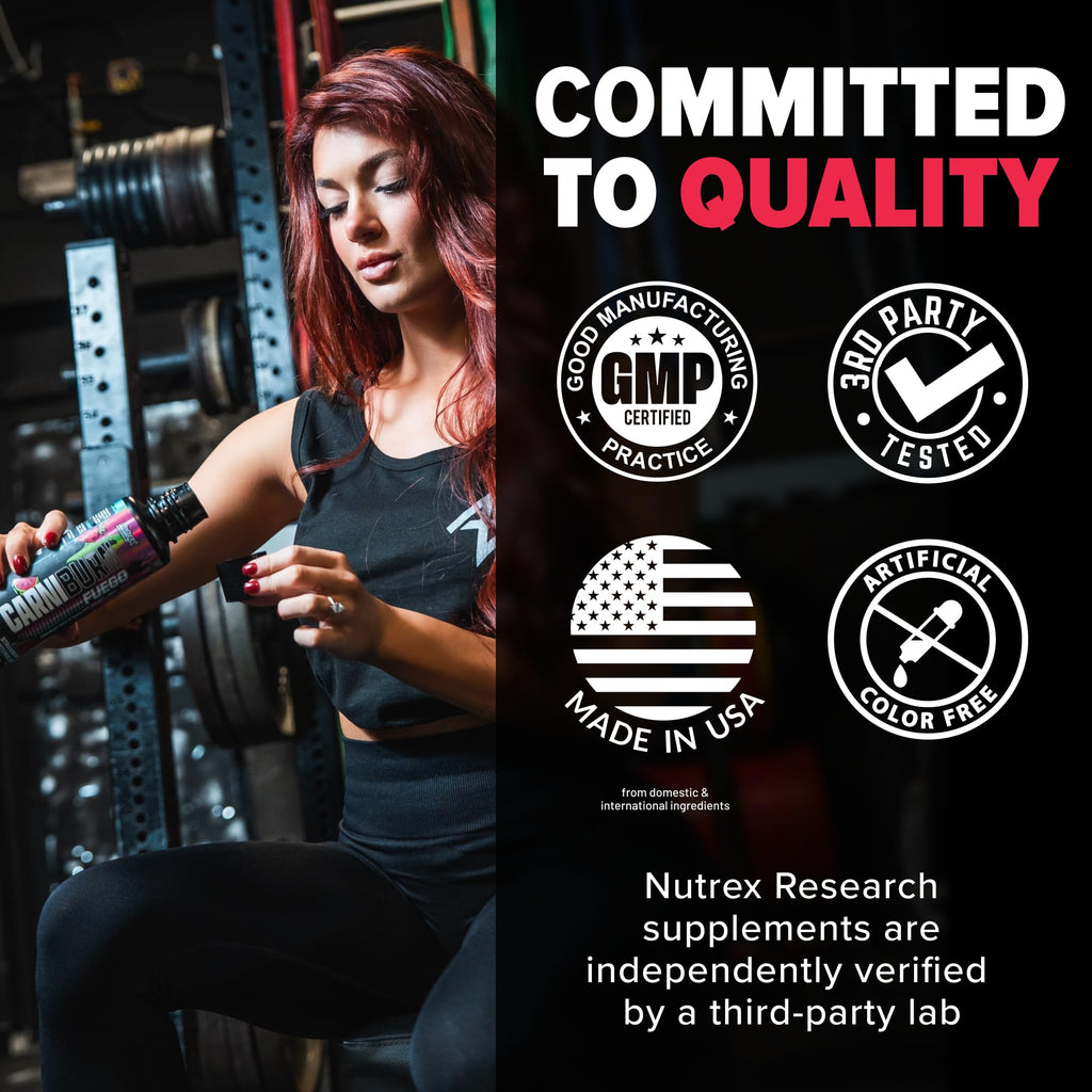 Nutrex Carniburn Liquid L-Carnitine – Stimulant-Free Booster

