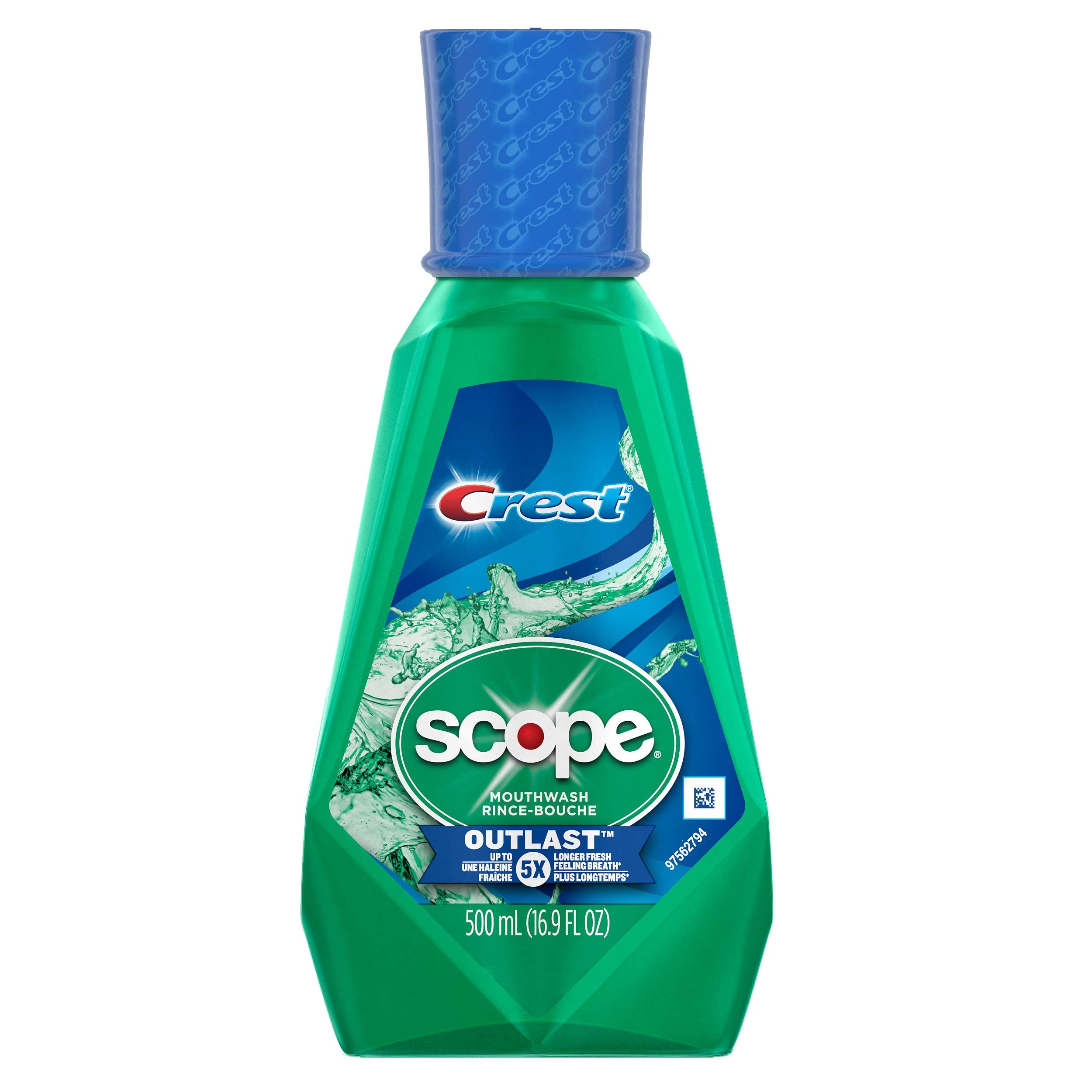 Crest Scope Outlast Mouthwash for Fresh Breath


