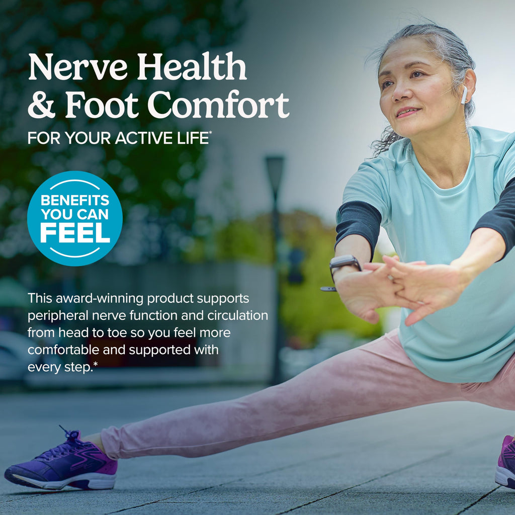 Terry Naturally Healthy Feet & Nerves Nerve Support Capsules

