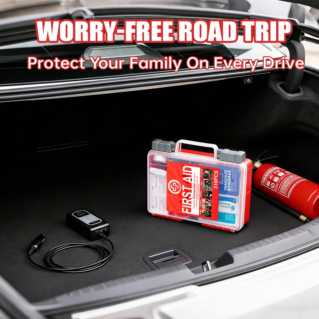Gevoke First Aid Kit HardCase | Home & Travel

