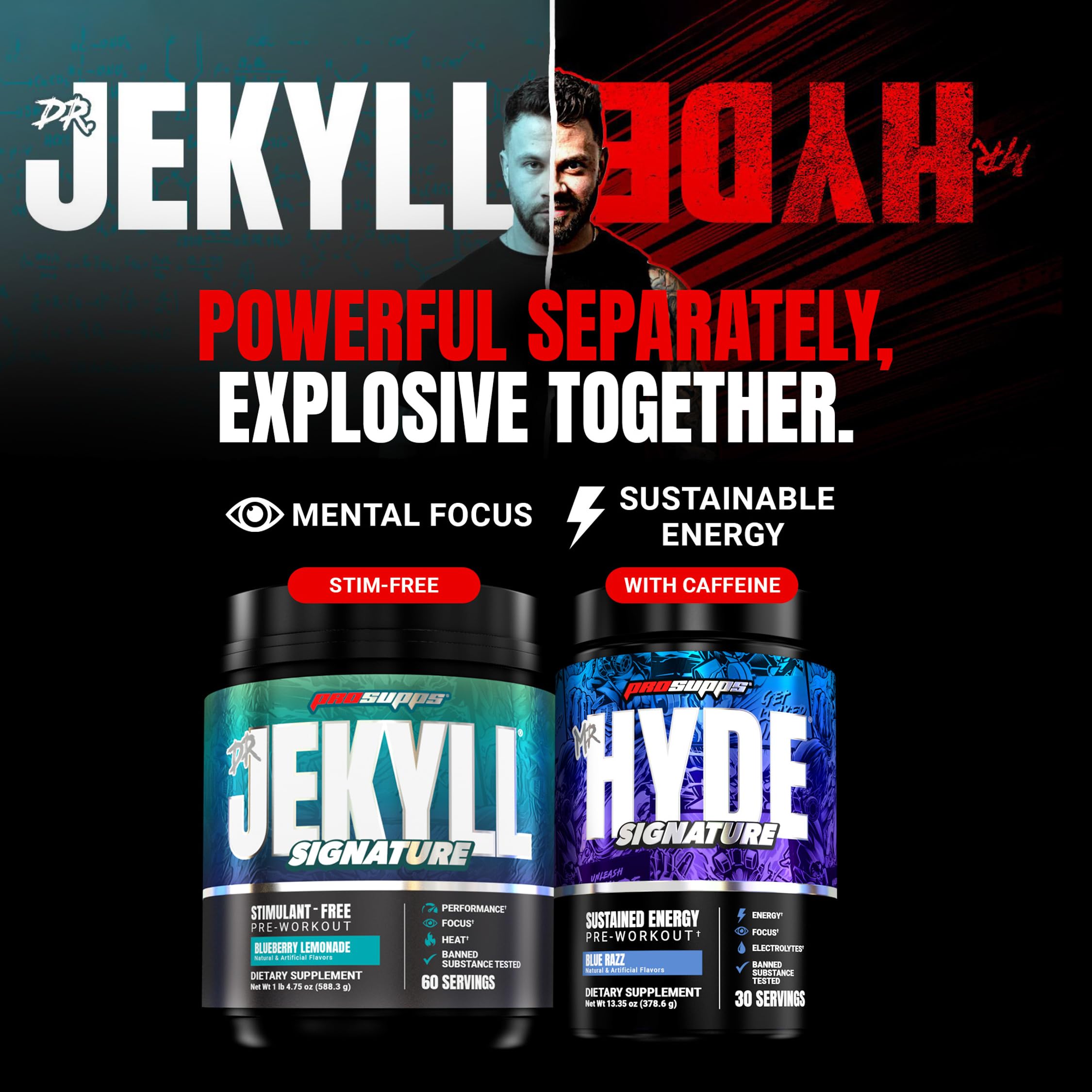 ProSupps Mr Hyde Max Pump Stim-Free Pre-Workout

