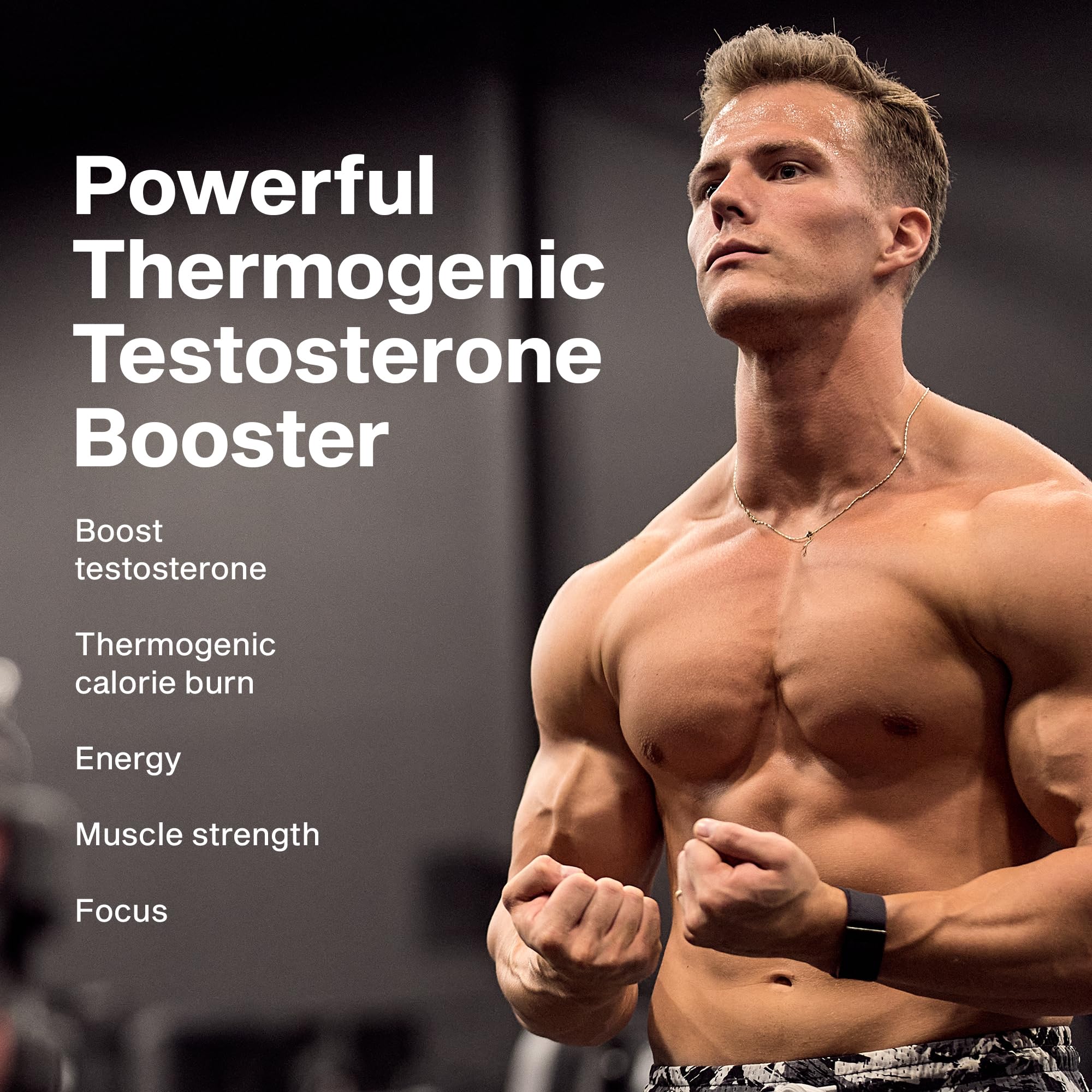 MuscleTech AlphaTest Thermo Testosterone Booster - Men

