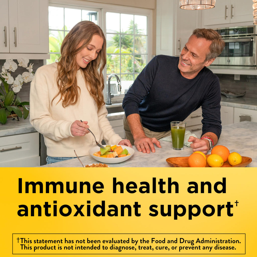 Nature Made Vitamin C 1000 mg Tablets for Immune Support

