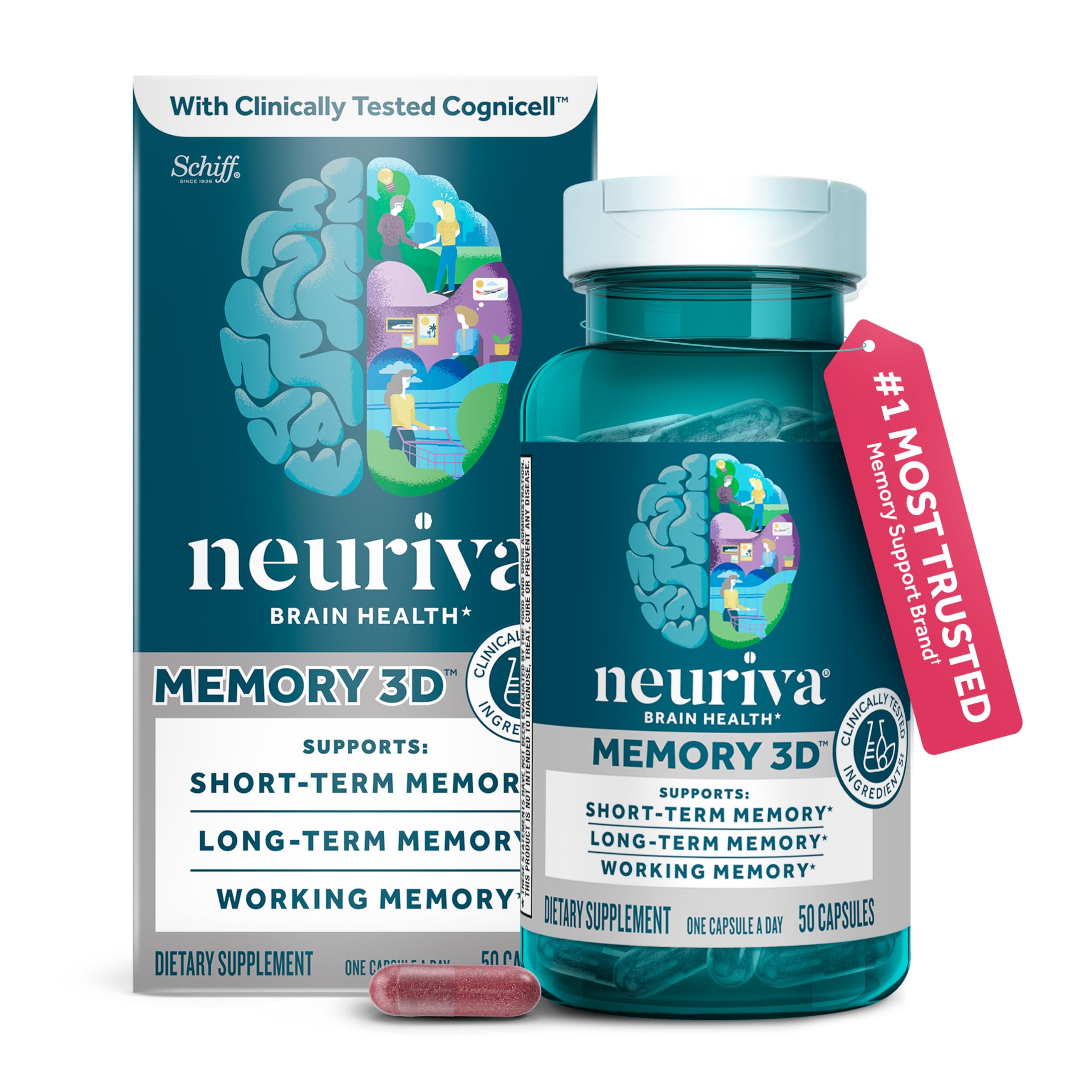 Neuriva Memory Brain Supplement for Focus

