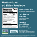 Physician's CHOICE Gut Health Bundle | Probiotic & Enzymes

