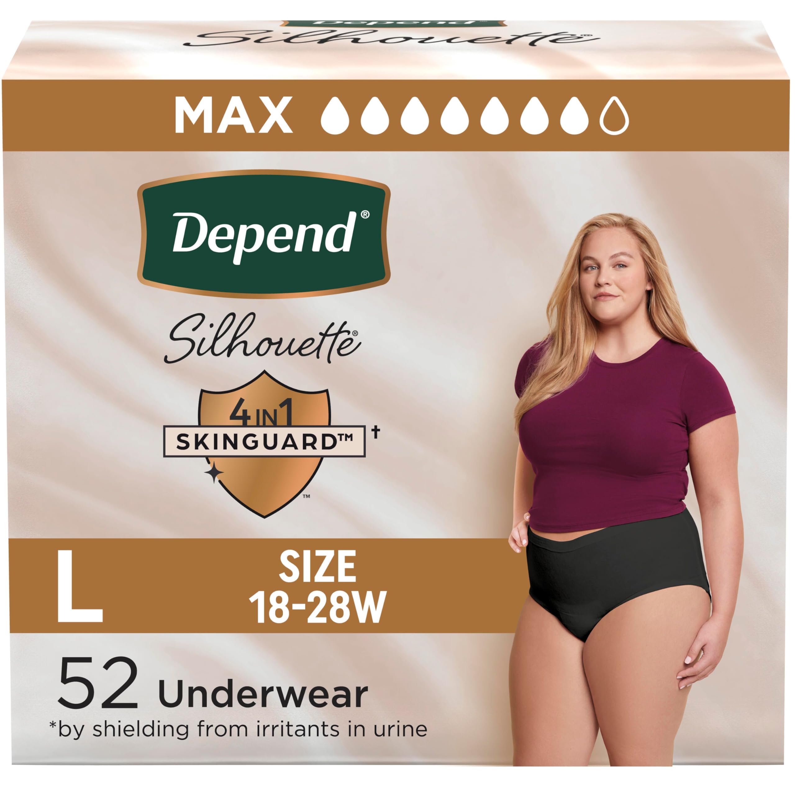 Depend Silhouette Incontinence Underwear Maximum Absorbency