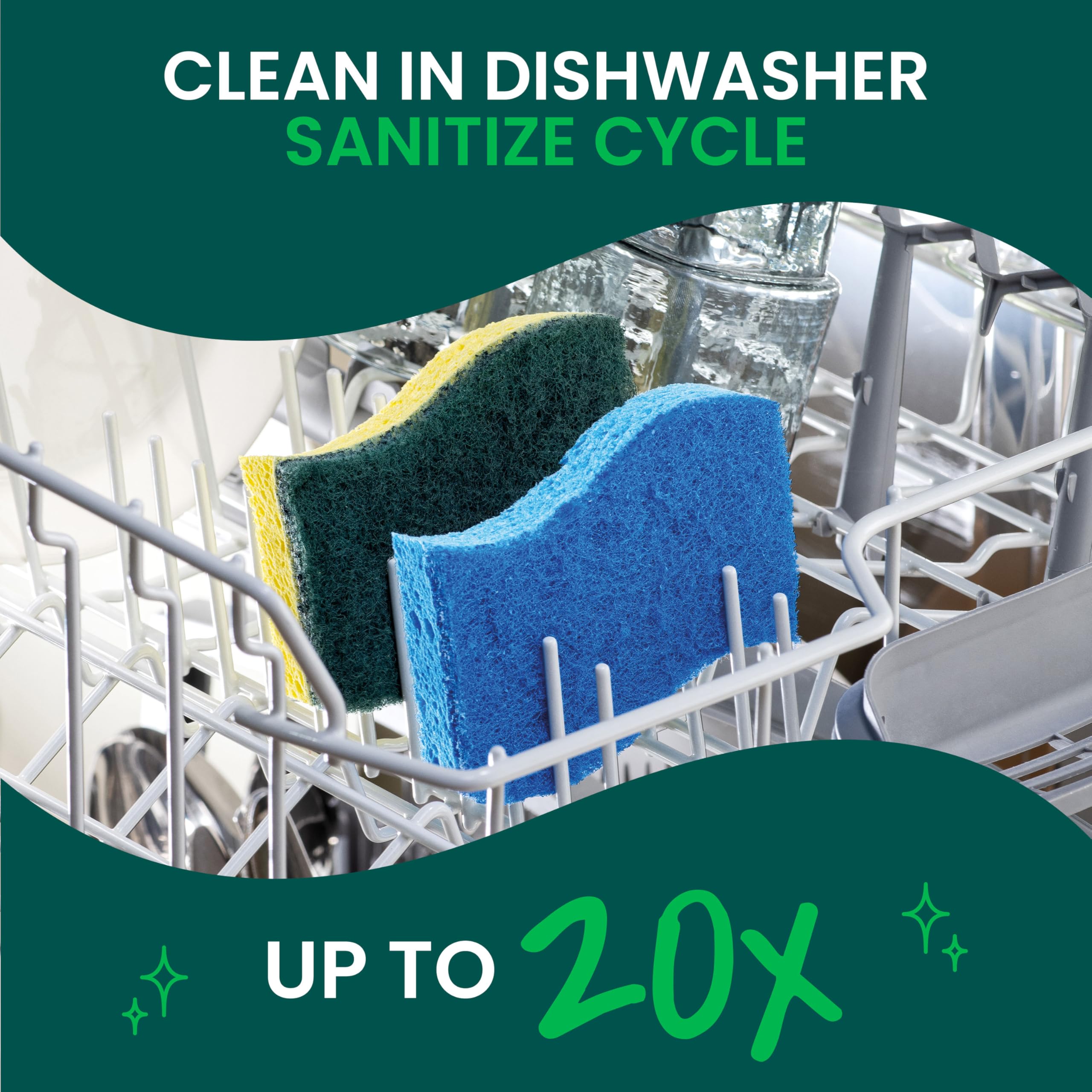 Scotch-Brite Heavy Duty Scrub Sponge for Kitchen

