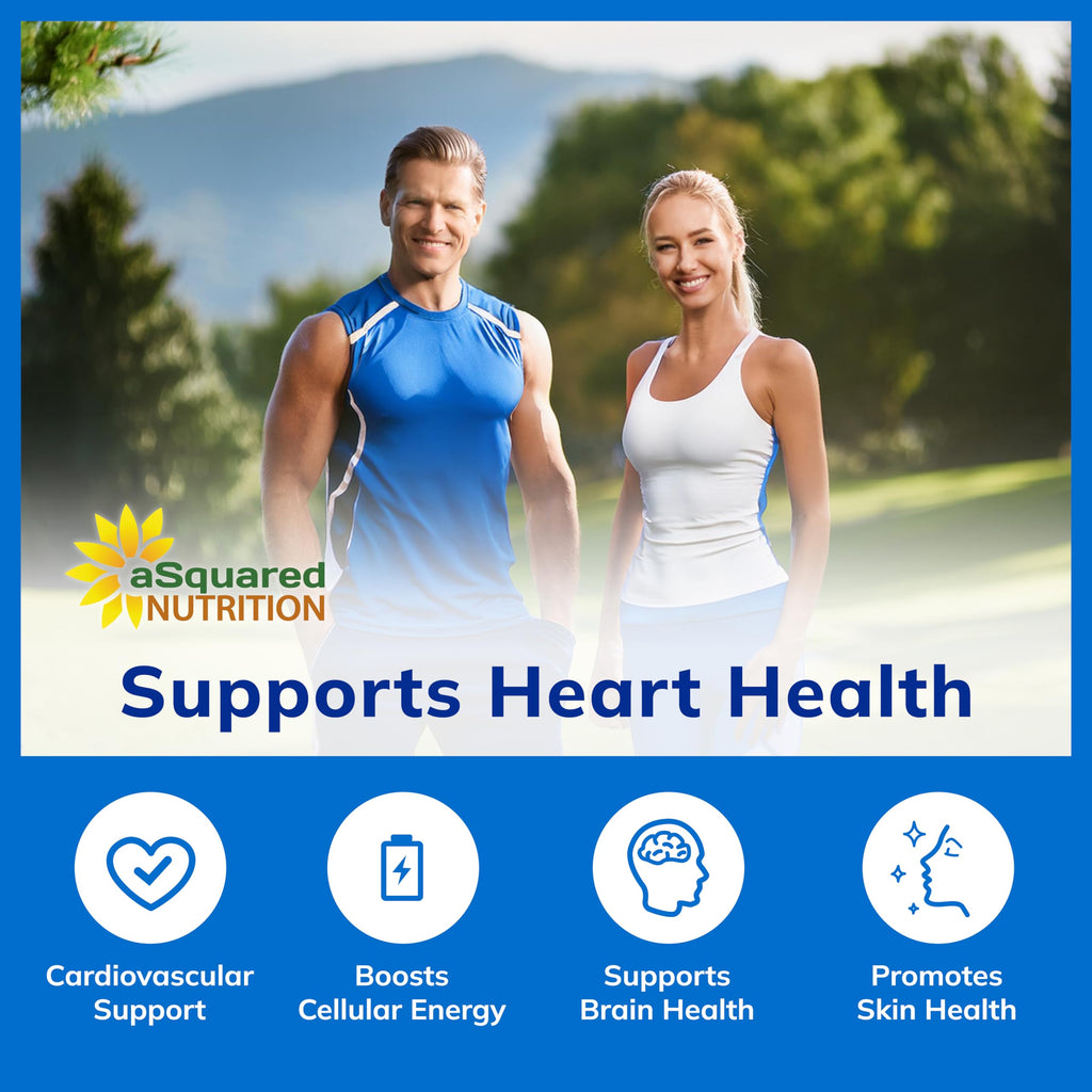 aSquared Nutrition CoQ10 High Absorption Vegan

