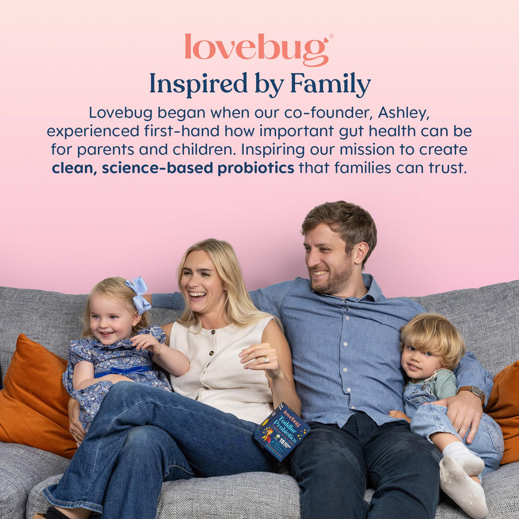 LOVEBUG Kids Probiotic Powder for Digestive Health

