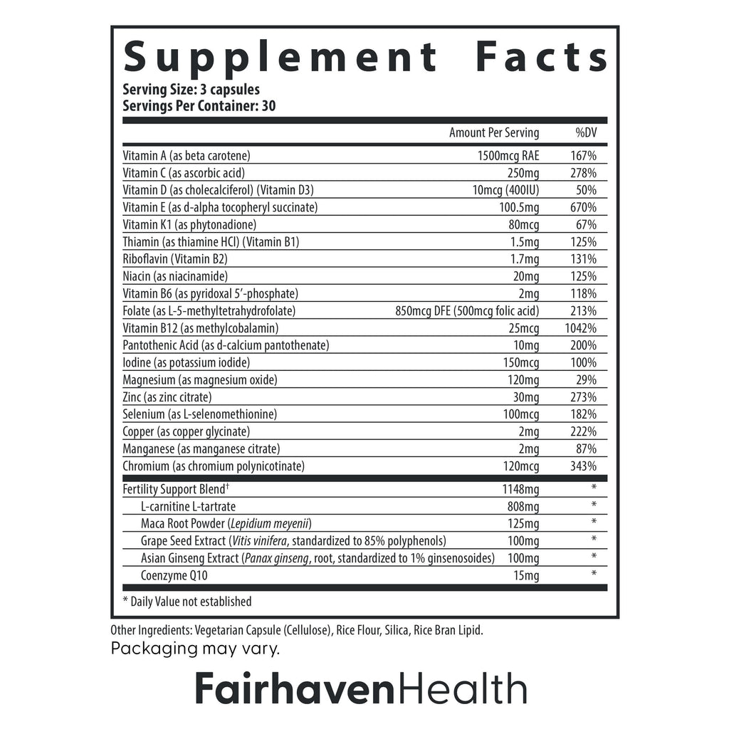 Fairhaven Health FertilAid for Men | Male Fertility Support

