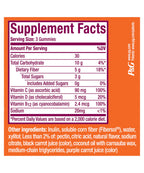 Metamucil Citrus Berry Fiber Gummies | Vitamins C, D & B12

