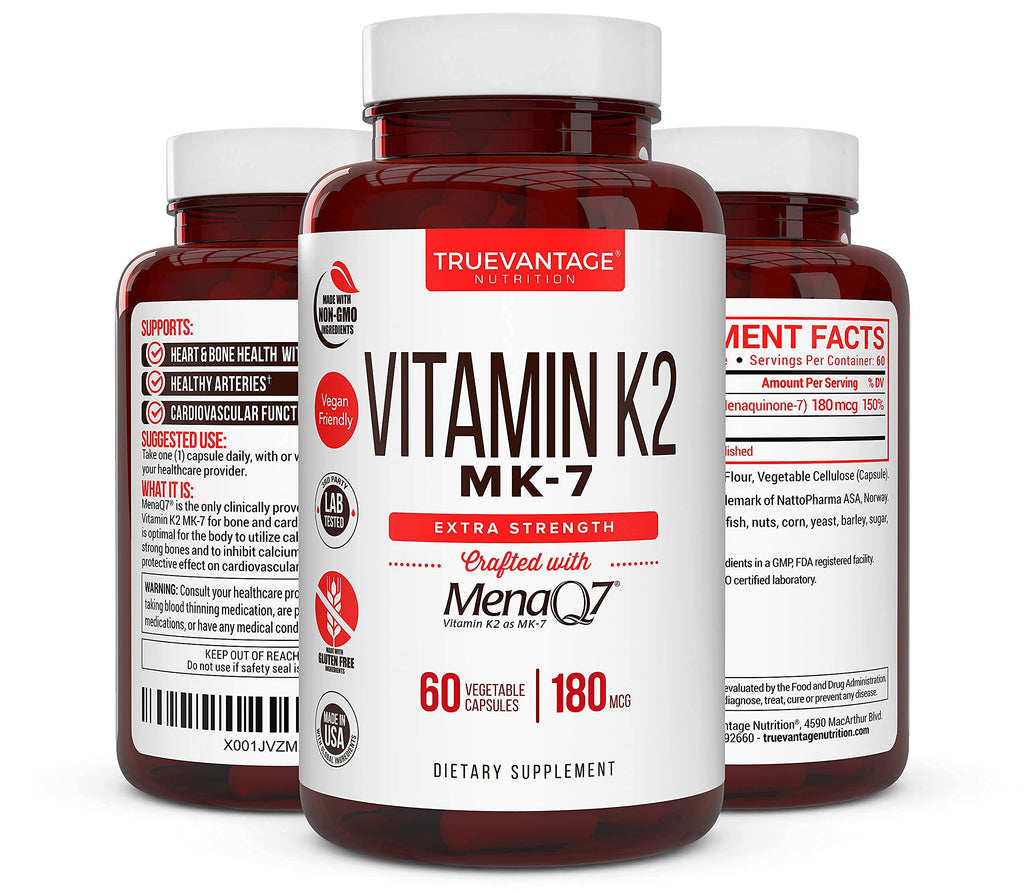 Truevantage Vitamin K2 MK-7 for Bone & Heart Health

